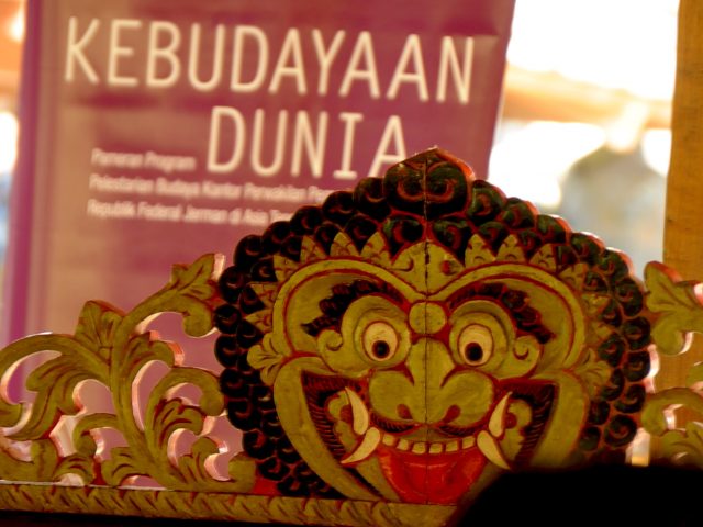 Ausstellung: „Kulturwelten – Das Kulturerhaltprogramm des Auswärtigen Amts in Südostasien“, Borobudur / Indonesien